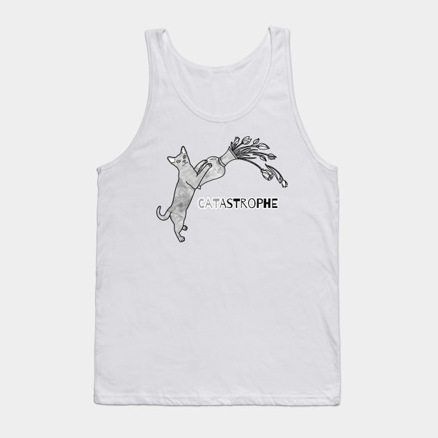 Catastrophe Tank Top by Kelly Louise Art